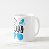 Ich bin Boss Funny Baby Boy Print Kaffeetasse (VorderseiteRechts)
