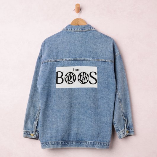 Ich bin Boss Halloween Jeansjacke (Hangar)