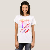 ICH BIN Botschafter seiner LIEBE T-Shirt (Vorne ganz)