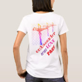 ICH BIN Botschafter seiner LIEBE T-Shirt (Rückseite)