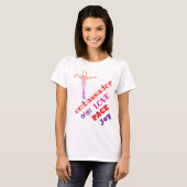 ICH BIN Botschafter seiner LIEBE T-Shirt (Vorne ganz)