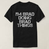 ICH BIN BRAD, DIE BRAD DINGE Shirt Weihnachten G (Design vorne)