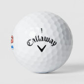 Ich bin BrainSTRONG Golfball (Logo)