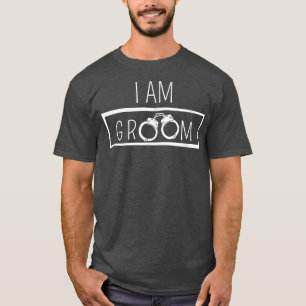 Ich bin Bräutigam Hochzeitsfeier Trauzeuge Jungges T-Shirt