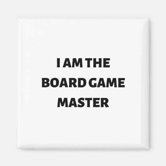 Ich bin Brettspielmeister Magnet (Vorne)