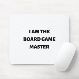 Ich bin Brettspielmeister Mousepad