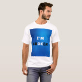 Ich bin BROKEN - kühne emotionale Angebotsgestaltu T-Shirt (Vorne ganz)
