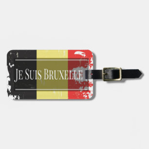 Ich bin Brüssel (Je Juis Bruxelles) Gepäckanhänger