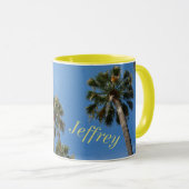 Ich bin bsreif mit und Palmen Tasse (VorderseiteRechts)