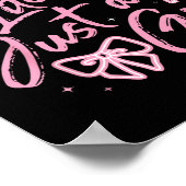 Ich bin buchstäblich nur ein Mädchen Nk Coquette B Poster (Ecke)