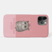 Ich bin buchstäblich nur ein trauriger Hamster Mäd Case-Mate iPhone Hülle (Rückseite (Horizontal))