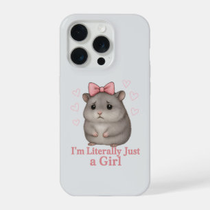 Ich bin buchstäblich nur ein trauriger Hamster Mäd iPhone 15 Pro Hülle