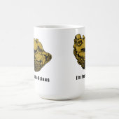 Ich bin Buddha-laizistisch Kaffeetasse (Mittel)