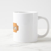 ICH BIN BÜRGER VON HEAVEN Jumbo-Tasse (Rechts)