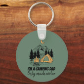 Ich bin Camping Vater - Funny Vatertag Camping Schlüsselanhänger (Vorderseite)