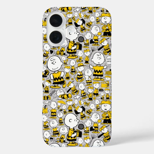 Ich bin Charlie Brown Pattern Case-Mate iPhone Hülle (Rückseite)