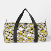 Ich bin Charlie Brown Pattern Duffle Bag (Rückseite)