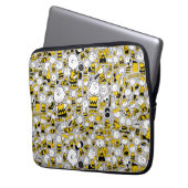Ich bin Charlie Brown Pattern Laptopschutzhülle (Vorderseite Links)