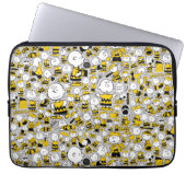 Ich bin Charlie Brown Pattern Laptopschutzhülle (Vorderseite)
