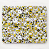Ich bin Charlie Brown Pattern Mousepad (Vorne)