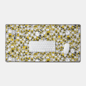 Ich bin Charlie Brown Pattern Schreibtischunterlage (Tastatur & Maus)