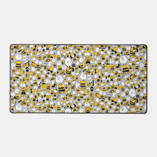 Ich bin Charlie Brown Pattern Schreibtischunterlage (Vorderseite)