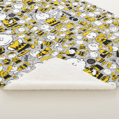 Ich bin Charlie Brown Pattern Sherpadecke (3/4)