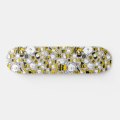 Ich bin Charlie Brown Pattern Skateboard (Horizontal)
