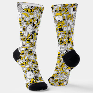 Ich bin Charlie Brown Pattern Socken