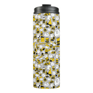 Ich bin Charlie Brown Pattern Thermosbecher