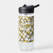 Ich bin Charlie Brown Pattern Trinkflasche (Links)