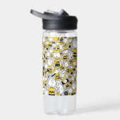 Ich bin Charlie Brown Pattern Trinkflasche (Rechts)