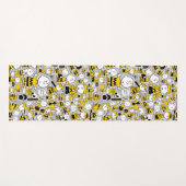 Ich bin Charlie Brown Pattern Yogamatte (Vorderseite (Horizontal))