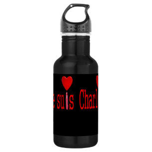 Ich bin charlie trinkflasche