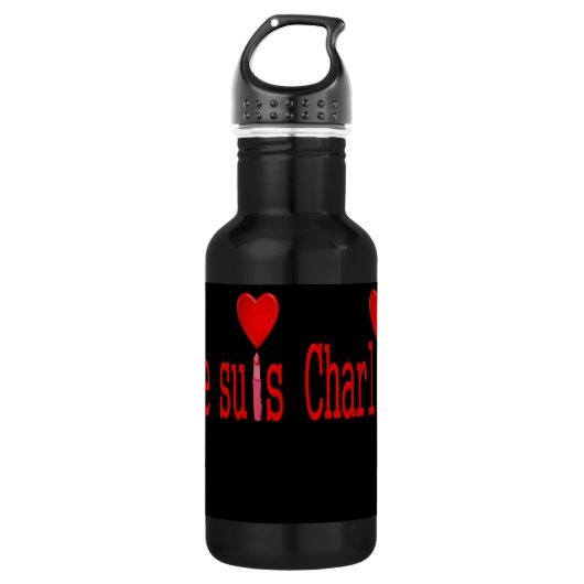 Ich bin charlie trinkflasche (Vorderseite)
