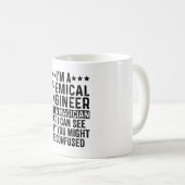 Ich bin Chemieingenieur und kein Zauberkünstler Kaffeetasse (VorderseiteRechts)