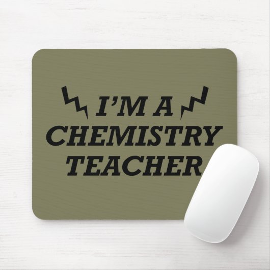 Ich bin Chemielehrer Mousepad (Mit Mouse)