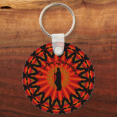 Ich bin Cherokee Schlüsselanhänger (Vorderseite)