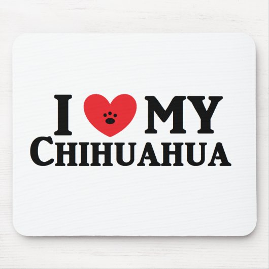 Ich bin Chihuahua Mousepad (Vorne)