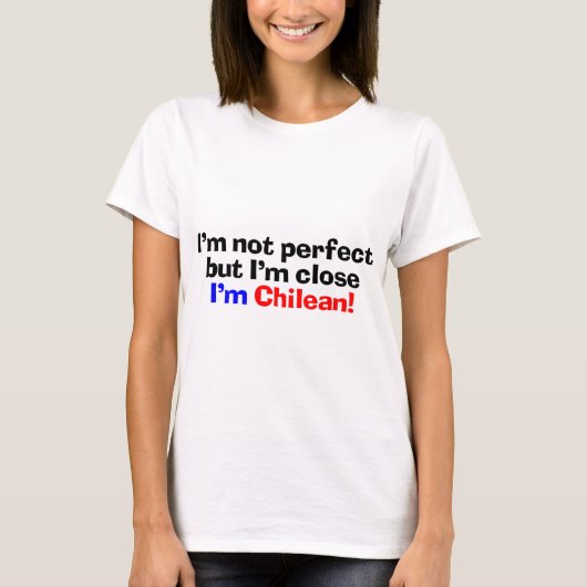 Ich bin chilenisch T-Shirt (Vorderseite)