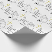 Ich bin Christi Geschenkpapier (Ecke)