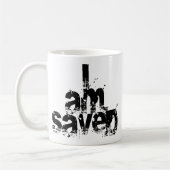 ICH BIN Christlich Gerettet Kaffeetasse (Links)