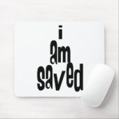 Ich bin Christlich Gerettet Mousepad (Mit Mouse)