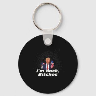 Ich bin Ck Trump 2024 Patriotic Take America Ck El Schlüsselanhänger
