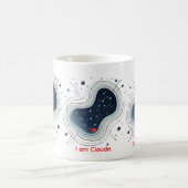 Ich bin Claude. Nerd-Geschenktasse Kaffeetasse (Mittel)