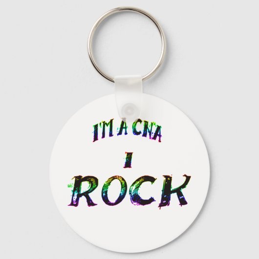 ICH BIN CNA... ICH ROCK SCHLÜSSELANHÄNGER (Vorderseite)