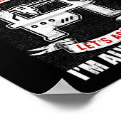 Ich bin CNC-Machinistin und habe immer recht Poster (Ecke)