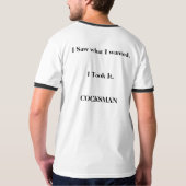 ICH BIN: COCKSMAN T-Shirt (Schwarz voll)