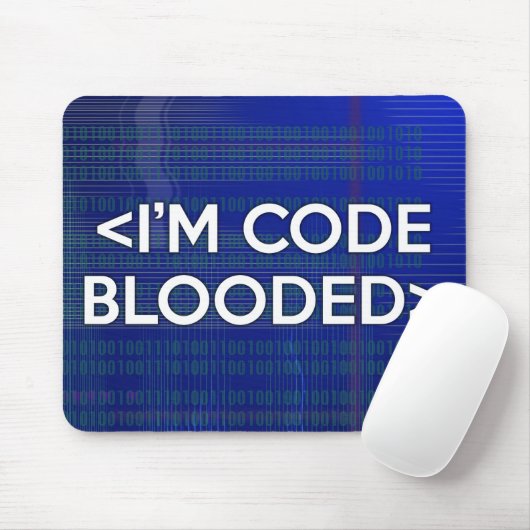 ICH BIN CODE-SÜCHTIG MOUSEPAD (Mit Mouse)