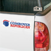 Ich bin Combover-Republikaner - -.png Autoaufkleber (Auf Lkw)